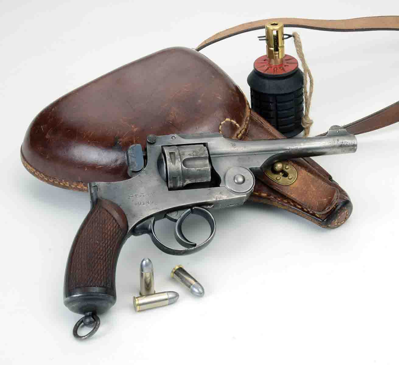 This is a Japanese Type 26 9mm revolver.